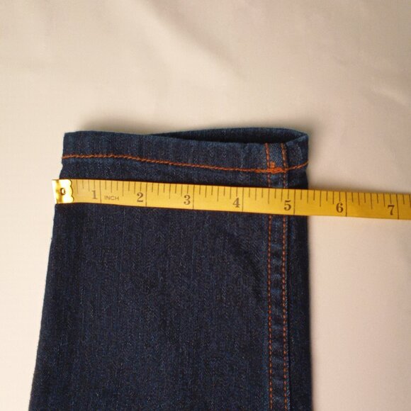 Karen Kane Jeggings Size 6 Mid Rise Skinny Leg Dark Wash - Picture 9 of 9